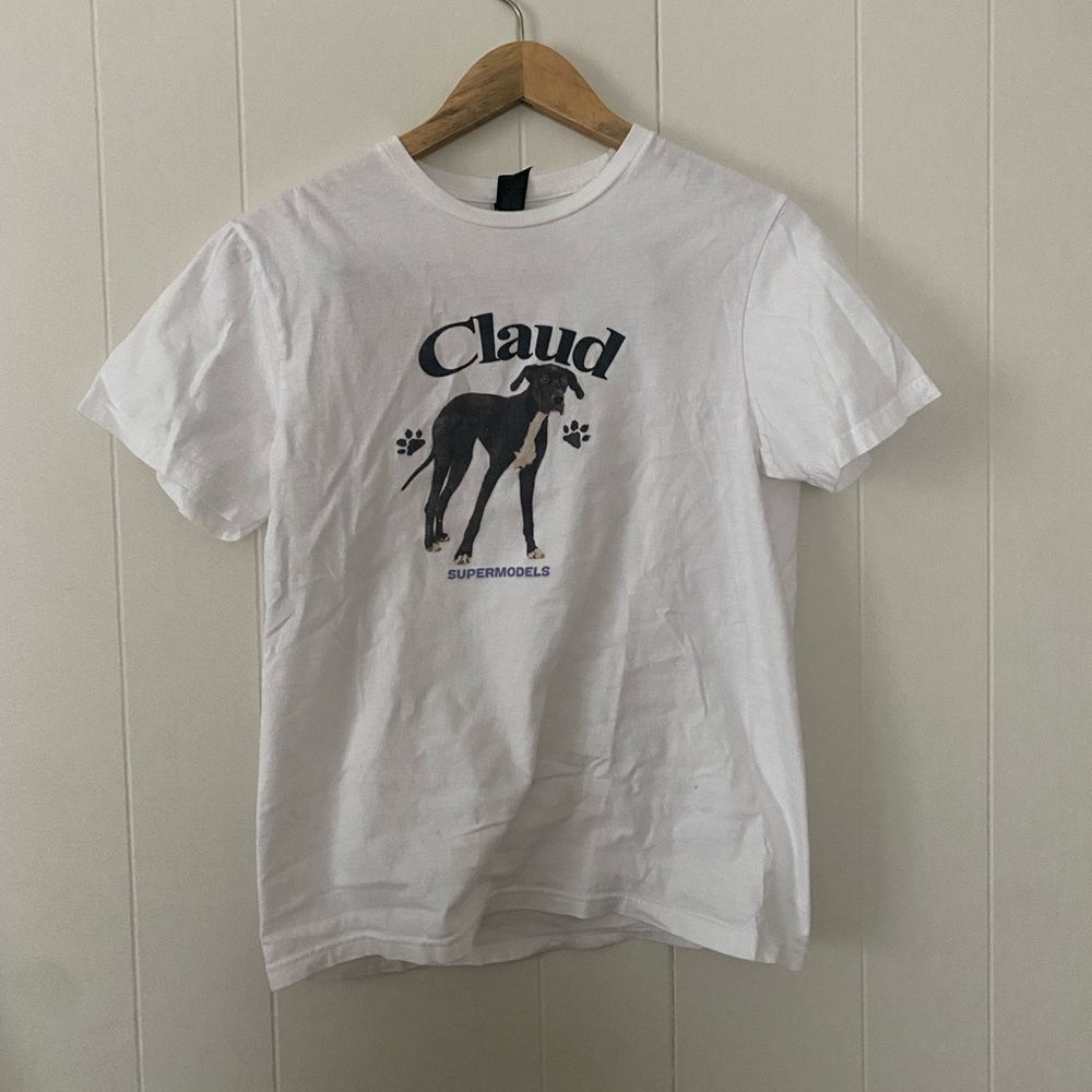 claud supermodels tee